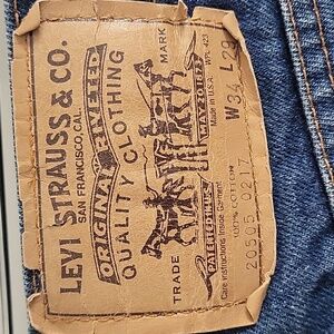 Vintage Levi's 1997 Made In USA 505 Orange Tag Denim Jeans